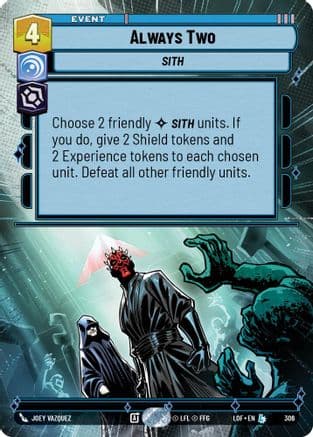 Always Two (Hyperspace) — Legends of the Force