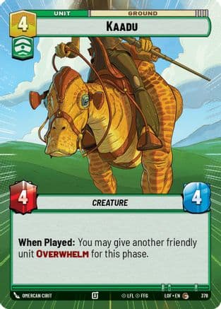 Kaadu (Hyperspace) — Legends of the Force