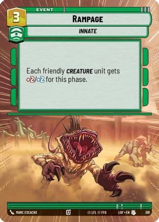 Rampage (Hyperspace) — Legends of the Force