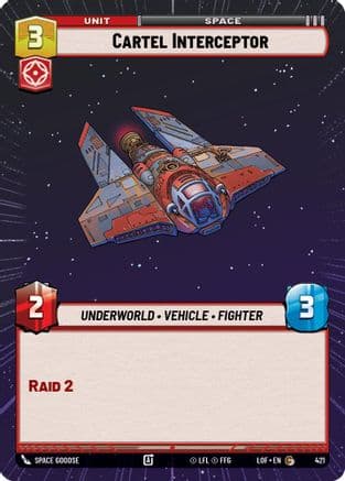 Cartel Interceptor (Hyperspace) — Legends of the Force