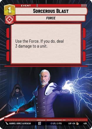 Sorcerous Blast (Hyperspace) — Legends of the Force