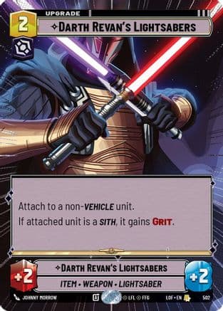 Darth Revan's Lightsabers (Hyperspace) — Legends of the Force