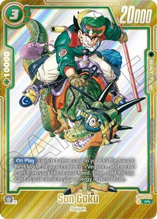 Son Goku - SB01-023 (Super Alternate Art) — Manga Booster 01