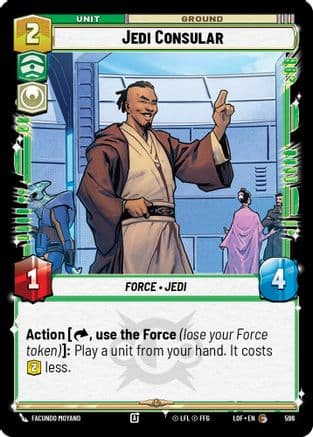 Jedi Consular (Foil) — Legends of the Force