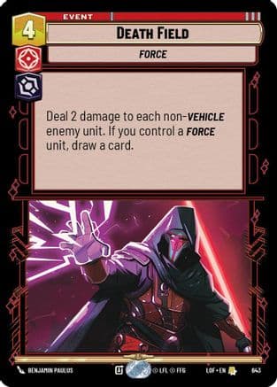 Death Field (Foil) — Legends of the Force