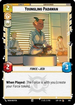 Youngling Padawan (Foil) — Legends of the Force