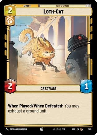 Loth-Cat (Foil) — Legends of the Force