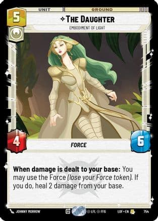 The Daughter - Embodiment of Light (Foil) — Legends of the Force