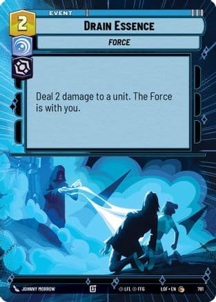 Drain Essence (Hyperspace Foil) — Legends of the Force