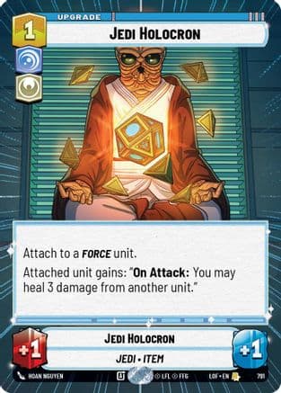 Jedi Holocron (Hyperspace Foil) — Legends of the Force