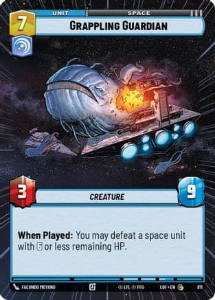 Grappling Guardian (Hyperspace Foil) — Legends of the Force