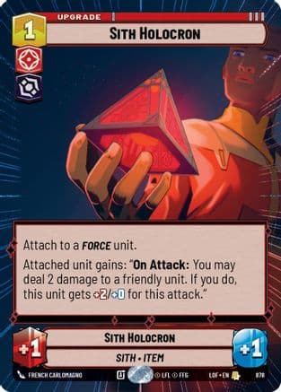 Sith Holocron (Hyperspace Foil) — Legends of the Force