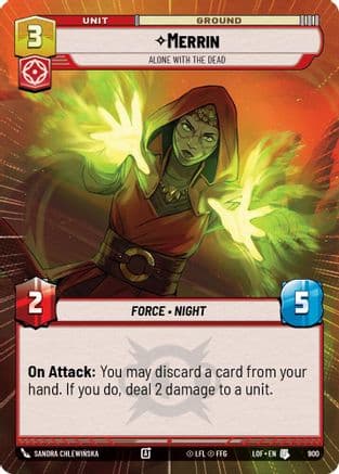 Merrin - Alone with the Dead (Hyperspace Foil) — Legends of the Force