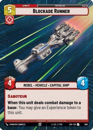 Blockade Runner (Hyperspace Foil) — Legends of the Force