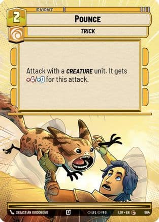 Pounce (Hyperspace Foil) — Legends of the Force