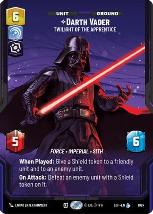 Darth Vader - Twilight of the Apprentice (Prestige) — Legends of the Force