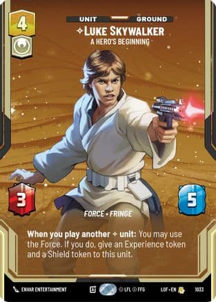 Luke Skywalker - A Hero's Beginning (Prestige) — Legends of the Force