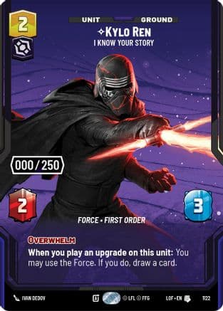 Kylo Ren - I Know Your Story (Serialized) — Legends of the Force