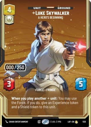 Luke Skywalker - A Hero's Beginning (Serialized) — Legends of the Force