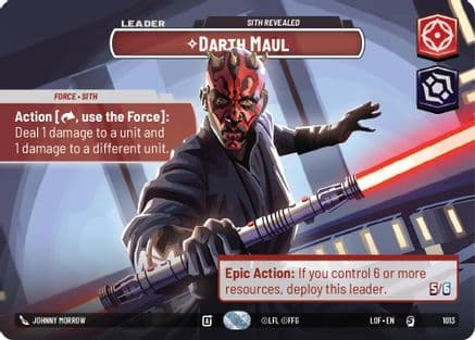 Darth Maul - Sith Revealed (Showcase) — Legends of the Force