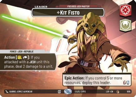 Kit Fisto - Focused Jedi Master (Showcase) — Legends of the Force