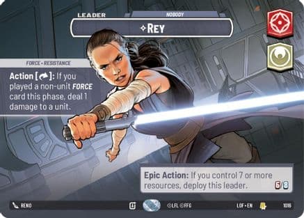 Rey - Nobody (Showcase) — Legends of the Force