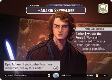 Anakin Skywalker - Tempted by the Dark Side (Showcase) — Legends of the Force