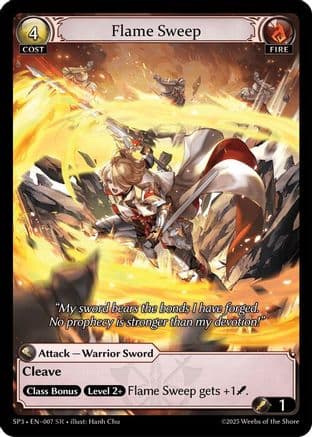 Flame Sweep — Supporter Pack 3