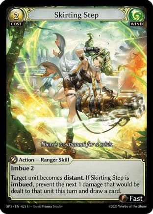 Skirting Step — Supporter Pack 3 Grand Archive TCG card by Primera Studio