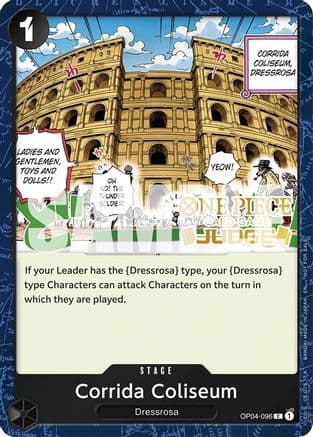 Corrida Coliseum (Judge Pack Vol. 6) — One Piece Promotion Cards