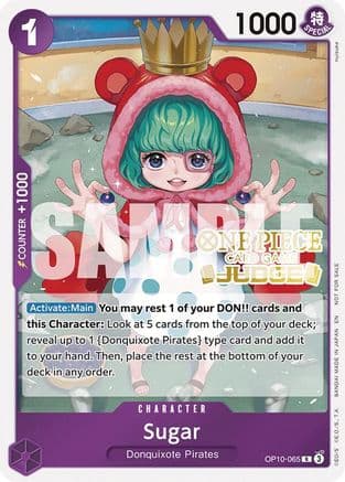 Sugar (Judge Pack Vol. 6) — One Piece Promotion Cards