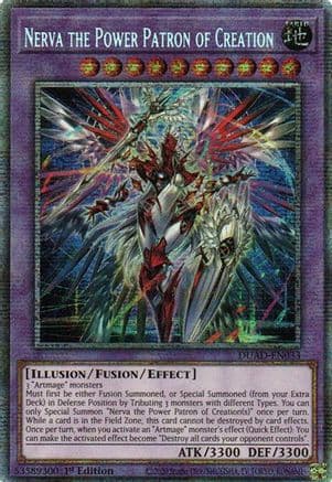 Nerva the Power Patron of Creation (Starlight Rare) — Duelist's Advance