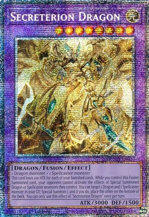 Secreterion Dragon (Starlight Rare) — Duelist's Advance