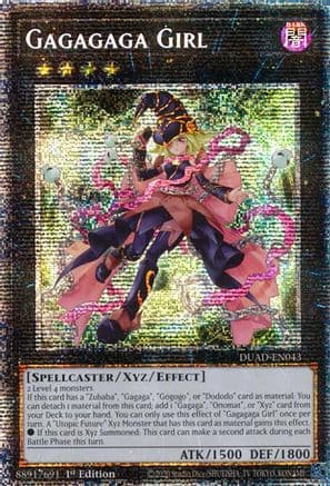 Gagagaga Girl (Starlight Rare) — Duelist's Advance