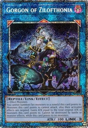 Gorgon of Zilofthonia (Starlight Rare) — Yu-Gi-Oh! card