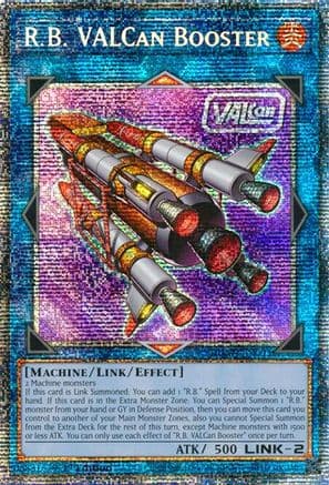R.B. VALCan Booster (Starlight Rare) — Duelist's Advance