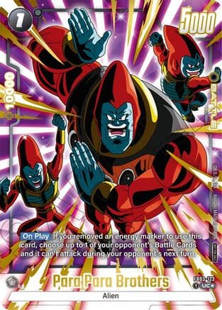 Para Para Brothers (Limited Pack 02) (Alternate Art) — Tournament and Championship Promos