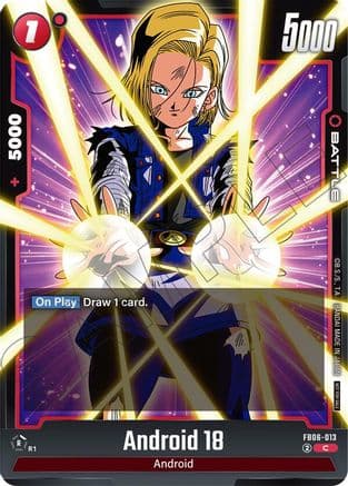 Android 18 (Limited Pack 02) — Tournament and Championship Promos