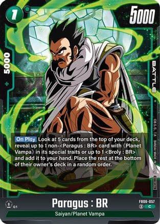 Paragus : BR (Limited Pack 02) — Tournament and Championship Promos