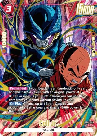 Cell Jr. (Limited Pack 02) (Alternate Art) — Tournament and Championship Promos