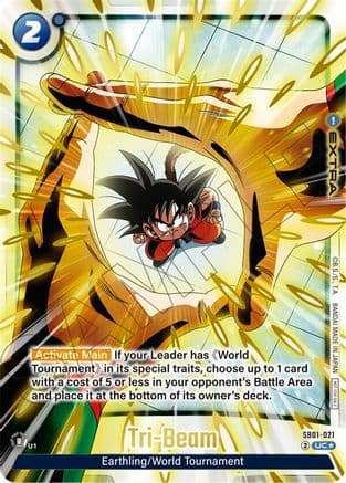 Tri-Beam (Limited Pack 02) (Alternate Art) — Tournament and Championship Promos