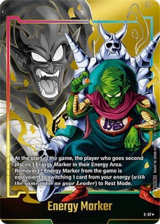 Energy Marker (E-37) (Gold) — Fusion World Energy Markers