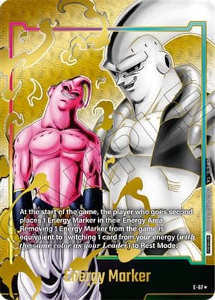 Energy Marker (E-67) (Gold) — Fusion World Energy Markers