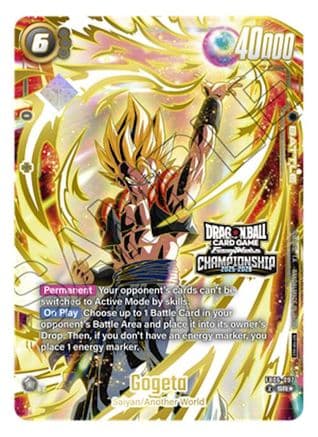 Gogeta (Championship 2025-2026) — Tournament and Championship Promos