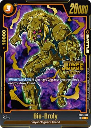 Bio-Broly (Judge Pack (Event Judge) 04) — Tournament and Championship Promos