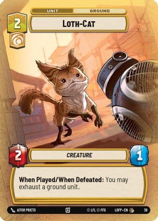 Loth-Cat (Foil) — Legends of the Force - Weekly Play Promos