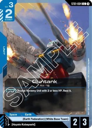 Guntank — Starter Deck 01: Heroic Beginnings