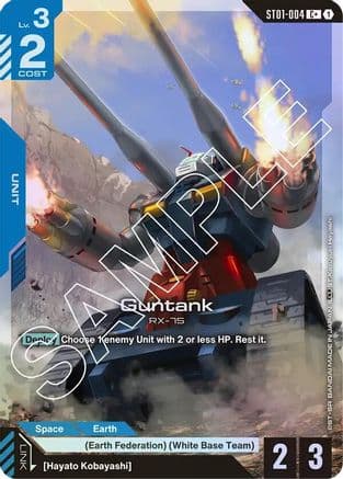 Guntank (C+) — Starter Deck 01: Heroic Beginnings