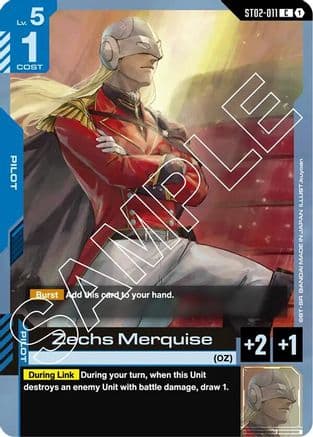Zechs Merquise — Starter Deck 02: Wings of Advance