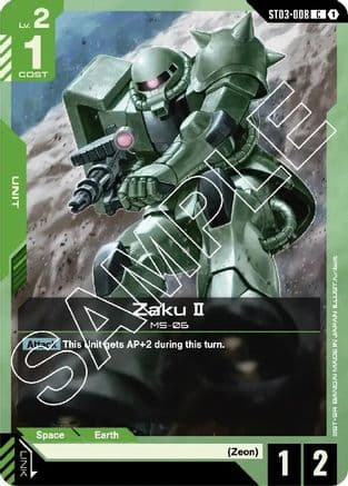 Zaku II — Starter Deck 03: Zeon's Rush